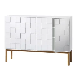 Clearance A2 Aparador Collect 2010 bajo, Roble Blanco