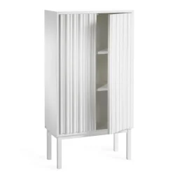Hot A2 Aparador Collect 2013, -patas blancas Blanco