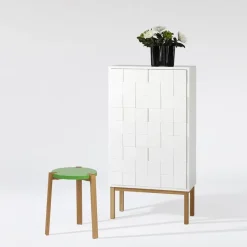 Outlet A2 Aparador Collect 2010, Patas de roble Blanco