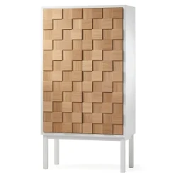 Hot A2 Aparador Collect 2016, roble aceitado - Blanco