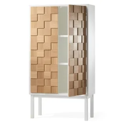 Hot A2 Aparador Collect 2016, roble aceitado - Blanco