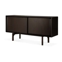 Outlet Ethnicraft Aparador Flow , Rose brown mahogany, 168x82 cm Marrón
