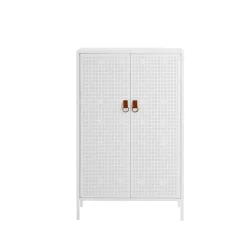 Hot Maze Aparador Francis, , cuero Blanco