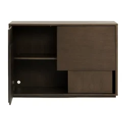 Sale Design House Stockholm Aparador Layer, Roble oscuro, 120×82 cm Marrón