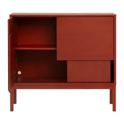 Hot Design House Stockholm Aparador Layer, , 120x110, con patas Rojo