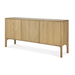 Outlet Ethnicraft Aparador PI, Roble, 3 puertas Marrón