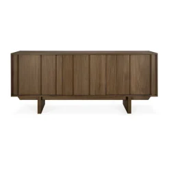 Hot Ethnicraft Aparador Pillar, Teak salvaje, 169 cm Marrón