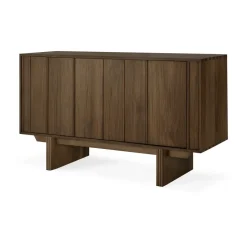 Online Ethnicraft Aparador Pillar, Wild brown teak, 119 cm Marrón