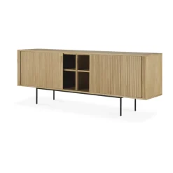 New Ethnicraft Aparador Roller Max, Roble, 224 cm Beige