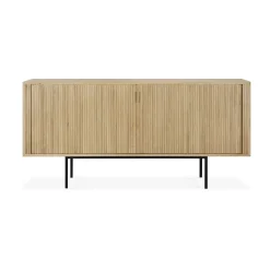 Clearance Ethnicraft Aparador Roller Max, Roble, 168 cm Beige