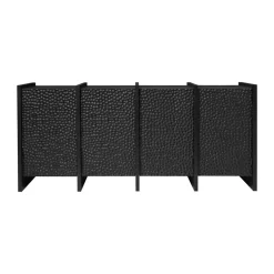Hot Ferm Living Aparador Scarni, Fresno teñido oscuro, 163x50x74 cm Marrón