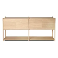 Sale Gejst Aparador Sceene H, Roble claro Marrón