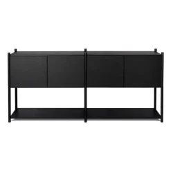 Hot Gejst Aparador Sceene H, Roble teñido Negro