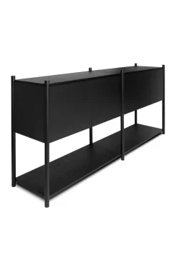 Hot Gejst Aparador Sceene H, Roble teñido Negro