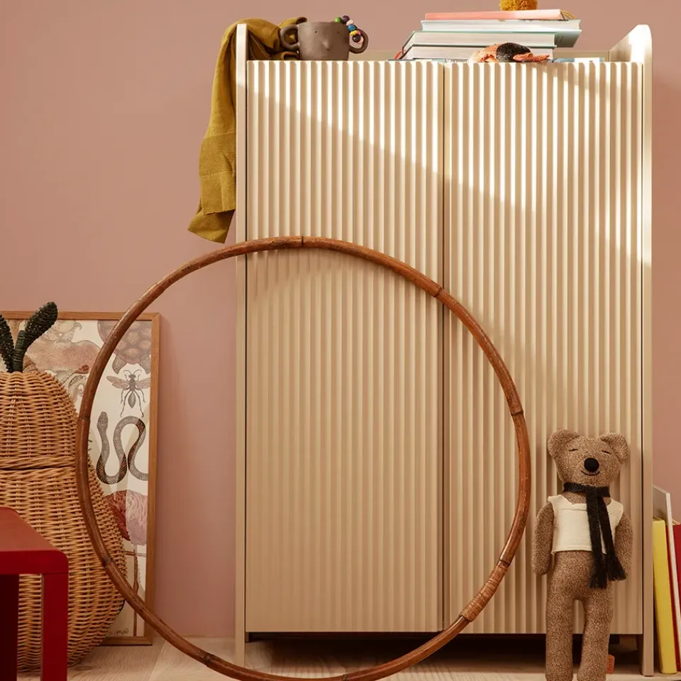 Sale Ferm Living Aparador Sill Low, Cashmere Beige