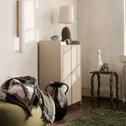 Sale Ferm Living Aparador Sill Low, Cashmere Beige