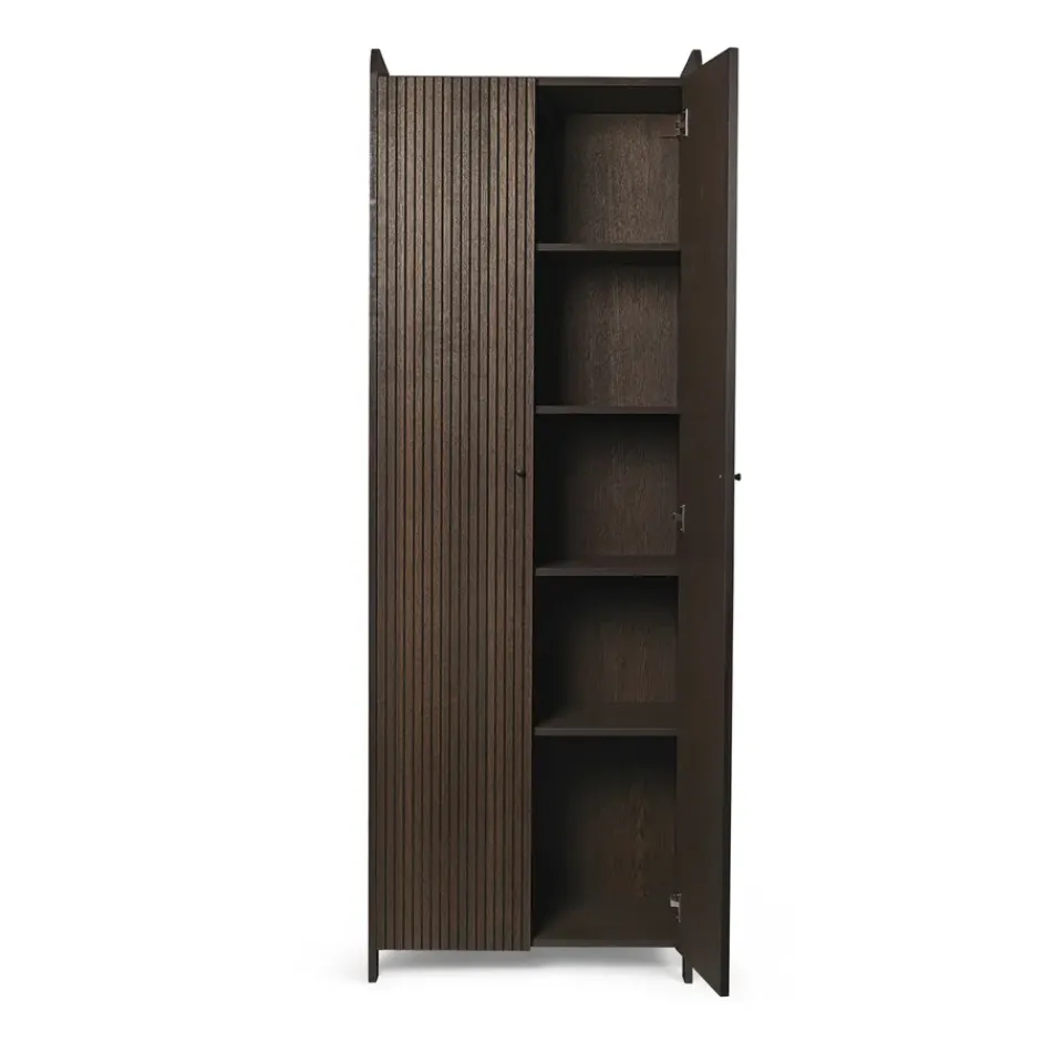 Outlet Ferm Living Aparador Sill Tall, Dark stained oak Marrón