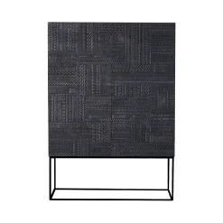 Ethnicraft Armario Ancestors Tabwa , Teca 3 puertas-2 cajones 126x180 Marrón