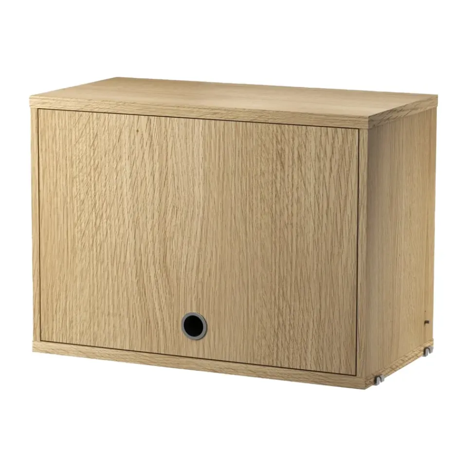 Sale String Armario con puerta abatible , Roble, 58x30 cm Beige
