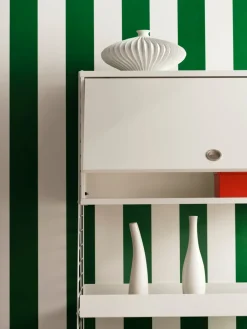 Hot String Armario con puerta abatible , , 58x30 cm Blanco