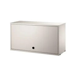 Online String Armario con puerta abatible , , 78x30 cm Beige