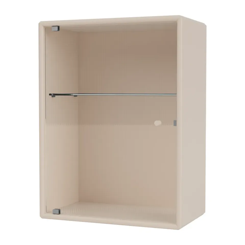 Outlet Montana Armario de baño Ripple 35,4x46,8x20 cm, Clay Gris