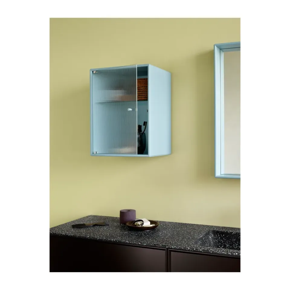 Clearance Montana Armario de baño Ripple 35,4x46,8x20 cm, Flint Azul