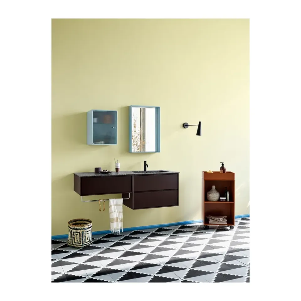 Clearance Montana Armario de baño Ripple 35,4x46,8x20 cm, Flint Azul