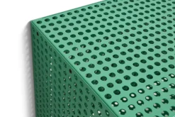 HAY Armario de pared Perforated Cabinet smalll, Soft jade Verde