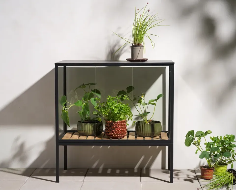 Brafab Armario para plantas Grower Greens, , 81x82 cm Negro