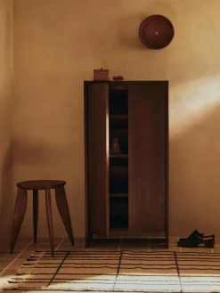 Sale Ferm Living Armario Parcel , Dark stained oak, 55x30x110 cm Marrón