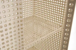 New HAY Armario Perforated Cabinet large, Eggshell Blanco
