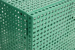 Clearance HAY Armario Perforated Cabinet small, Soft jade Verde
