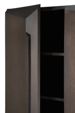 New Ethnicraft Armario Stairs , Roble lacado en - 2 puertas, 100x150 cm Marrón