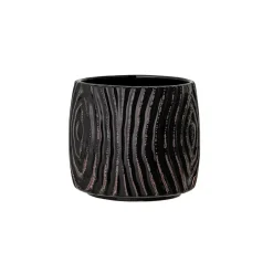 Hot Bloomingville Atena Maceta Ø13,5 cm, Negro