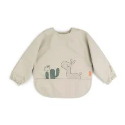 Hot Done by deer Babero con mangas Lalee, Sand Beige