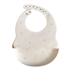 Outlet Jack o Juno Babero Poppy in Bloom, Poppy print Blanco