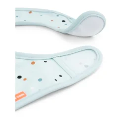 Clearance Done by deer Baberos con velcro Elphee 2-pack, Blue Azul
