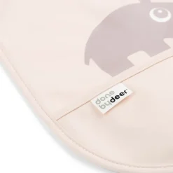 Clearance Done by deer Baberos con velcro Ozzo 2-pack, Powder Beige