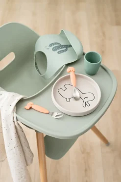 Outlet Done by deer Baberos Lalee 2-pack, Sand-green BeigeVerde