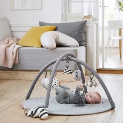 Clearance Done by deer Babygym Deer Friends Ø90 cm, Grey Gris