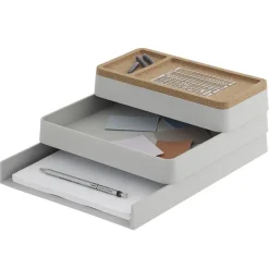 Online Muuto Bandeja Arrange Desktop 12x25 cm, Grey Gris
