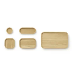 Sale Normann Copenhagen Bandeja Astro, 12 x 20 cm Marrón
