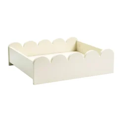 Sale TÔNN furniture Bandeja Bump 35x41 cm, Off-white Blanco