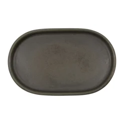 Meraki Bandeja Datura 12,5x20 cm, oscuro Gris
