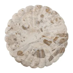 Online Bloomingville Bandeja de mármol Marlie Ø22,5 cm, Natural Marrón