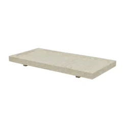 Best OYOY Bandeja de mármol Savi 14x30 cm, Beige
