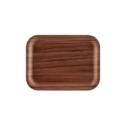 Åry Home Bandeja de sándwich Viventium 20 x 15 cm, nogal Marrón