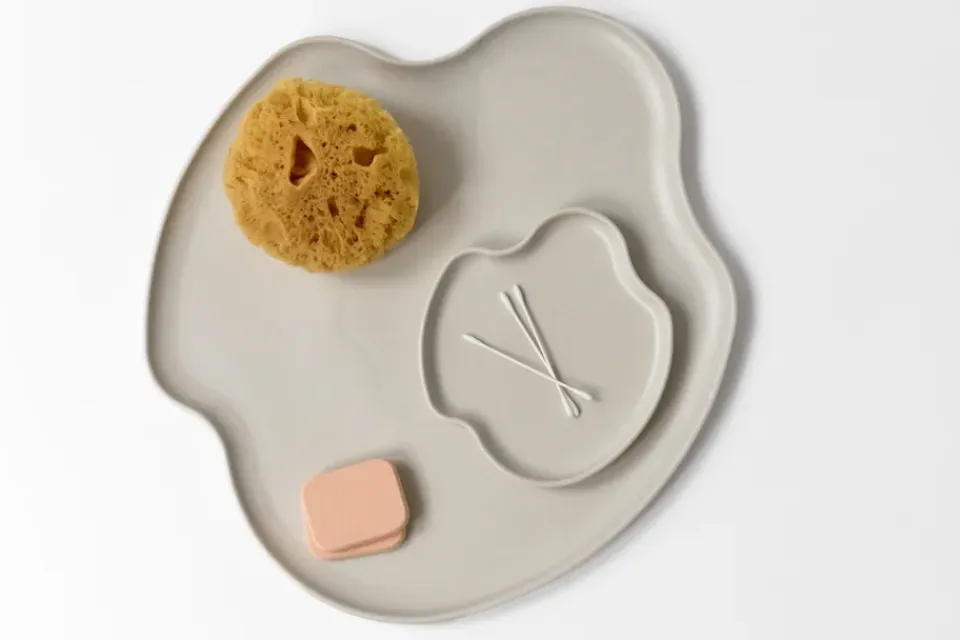Hot Iittala Bandeja decorativa Aalto, Arena, 35 cm Beige