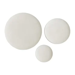 Sale 101 Copenhagen Bandeja decorativa Iwa, Abedul, Ø43 Blanco